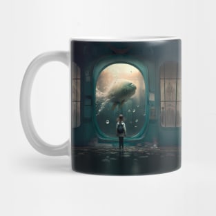 Rare Creatures: The Future of Fish on a Dark Background Mug